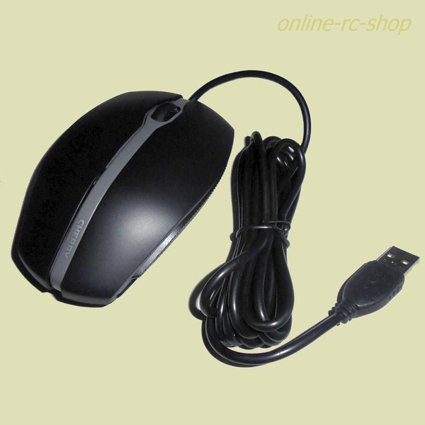 Cherry GENTIX Illuminated optische USB Maus kabelgebunden black