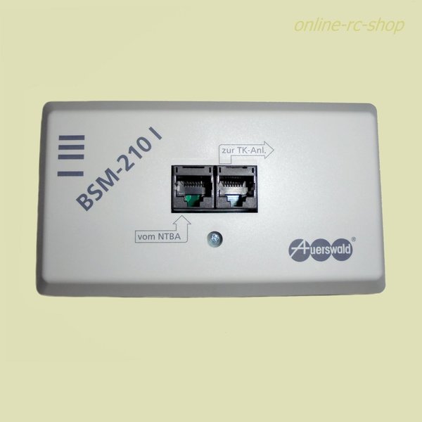 Auerswald Blitzschutzmodul BSM-210I Blitzschutz ISDN Überspannung