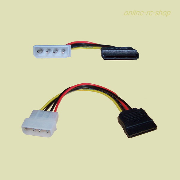 DeLOCK® Kabel Adapter Power SATA HDD - 4pin Stecker Netzteil 60100