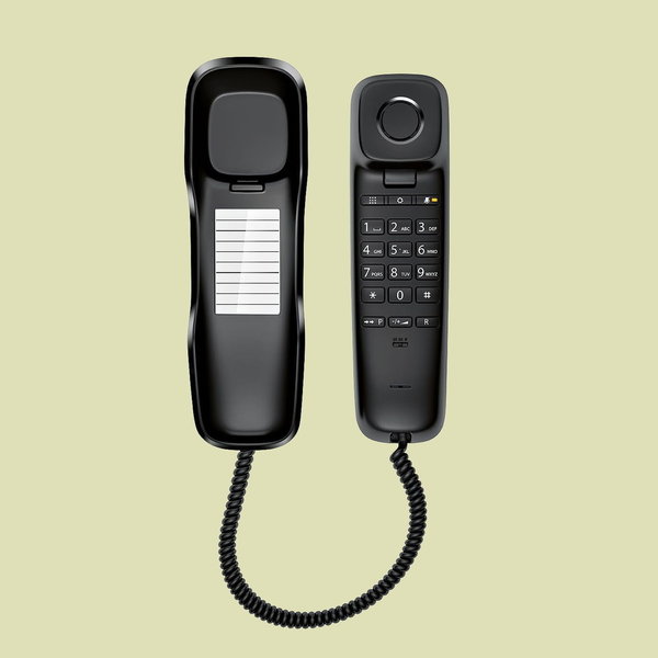 Gigaset DA210 schwarz Telefon schnurgebunden Wandmontage möglich
