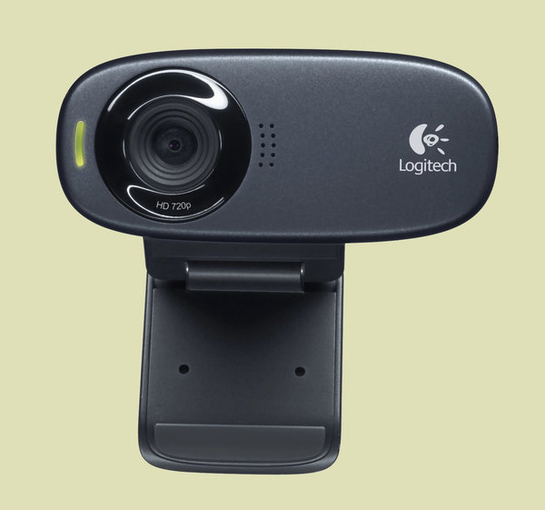 Logitech® C310 HD Webcam kabelgebunden grau