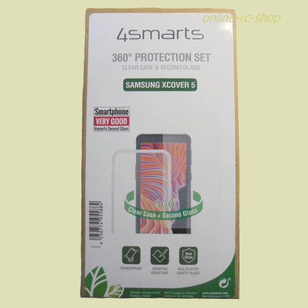 4smarts Protection Set für Samsung Galaxy Xcover 5 transparent